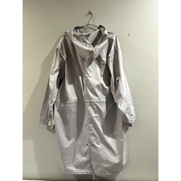 Beams — Hooded Mod Coat in Light Grey — Japanese L - Picture 9 of 16